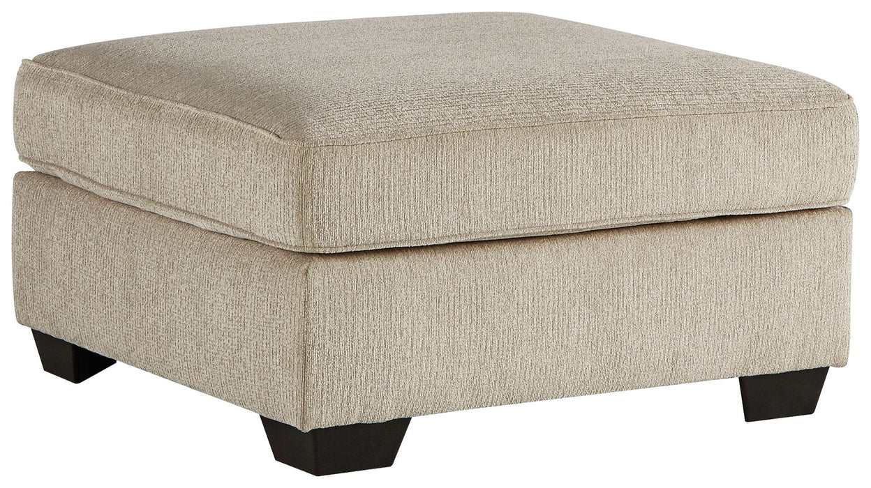 Decelle - Putty - Oversized Accent Ottoman Capital Discount Furniture Home Furniture, Furniture Store