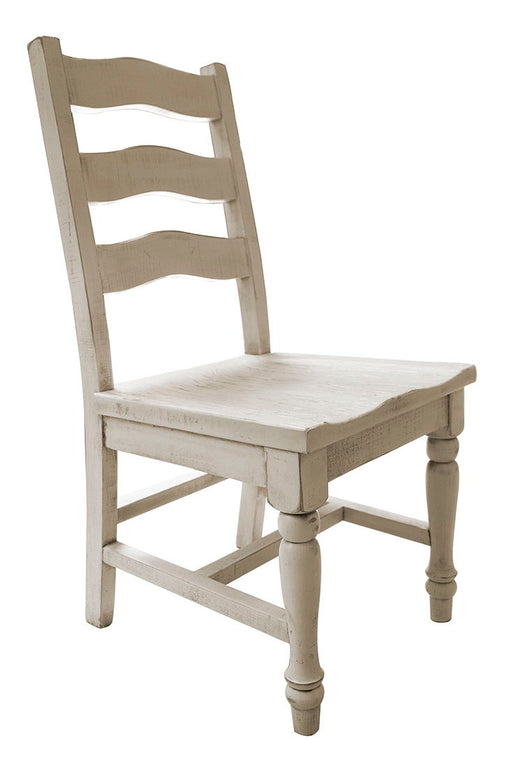 Rock Valley - Chair With Wood Seat  - White Capital Discount Furniture Home Furniture, Furniture Store