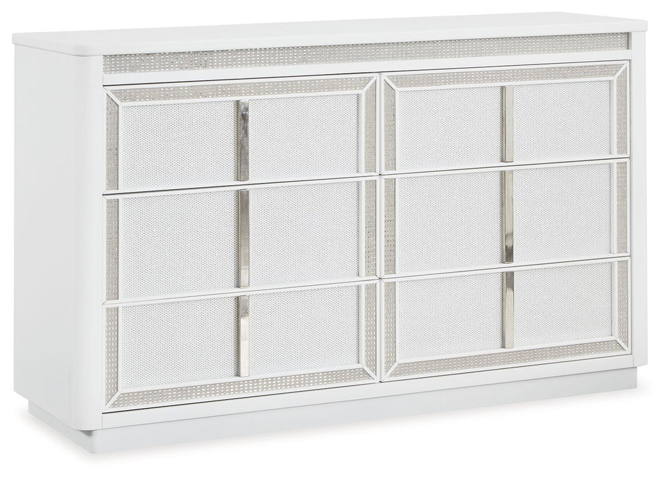 Chalanna - White - Dresser Capital Discount Furniture Home Furniture, Furniture Store
