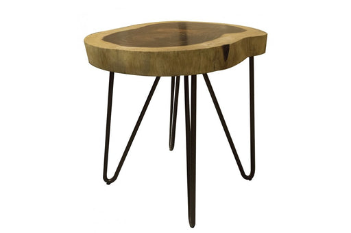 Vivo - End Table - Light Brown Capital Discount Furniture Home Furniture, Furniture Store
