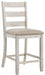 Skempton - White - Upholstered Barstool Capital Discount Furniture Home Furniture, Furniture Store