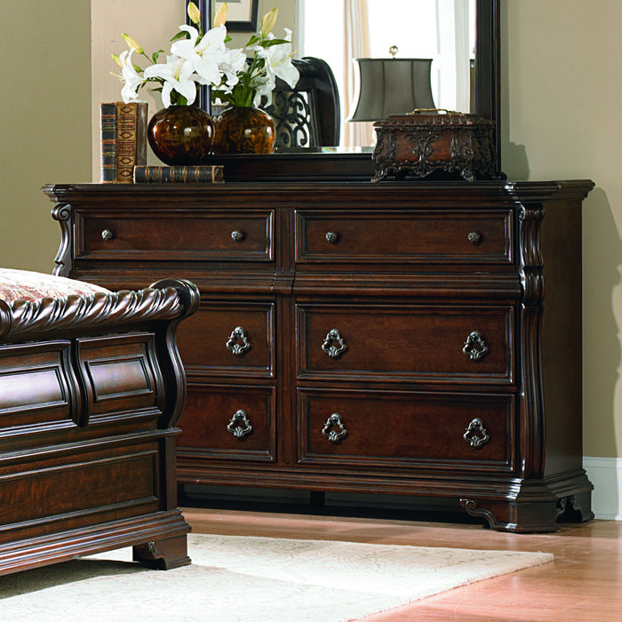 Arbor Place - 8 Drawer Double Dresser - Dark Brown Capital Discount Furniture Home Furniture, Home Decor, Furniture