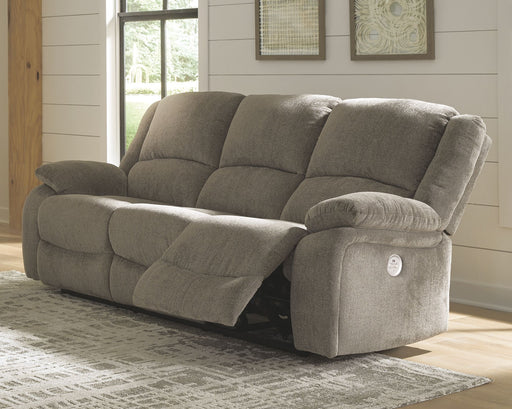 Draycoll - Pewter - Reclining Power Sofa Capital Discount Furniture Home Furniture, Furniture Store