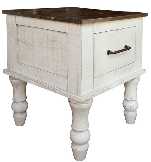 Rock Valley - End Table - White Capital Discount Furniture Home Furniture, Furniture Store