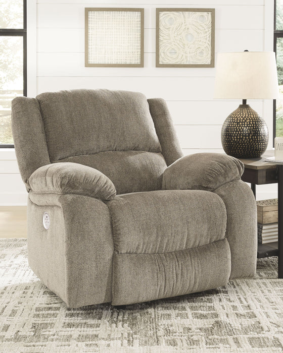 Draycoll - Pewter - Power Rocker Recliner Capital Discount Furniture Home Furniture, Furniture Store
