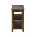 Mitchell - Chair Side Table - Dark Brown Capital Discount Furniture Home Furniture, Furniture Store