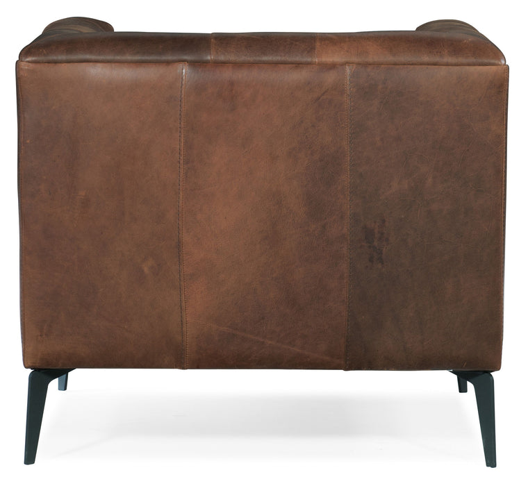 Nicolla - Leather Stationary Chair Capital Discount Furniture Home Furniture, Furniture Store