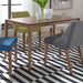 Space Savers - Rectangular Leg Table - Dark Brown Capital Discount Furniture Home Furniture, Furniture Store