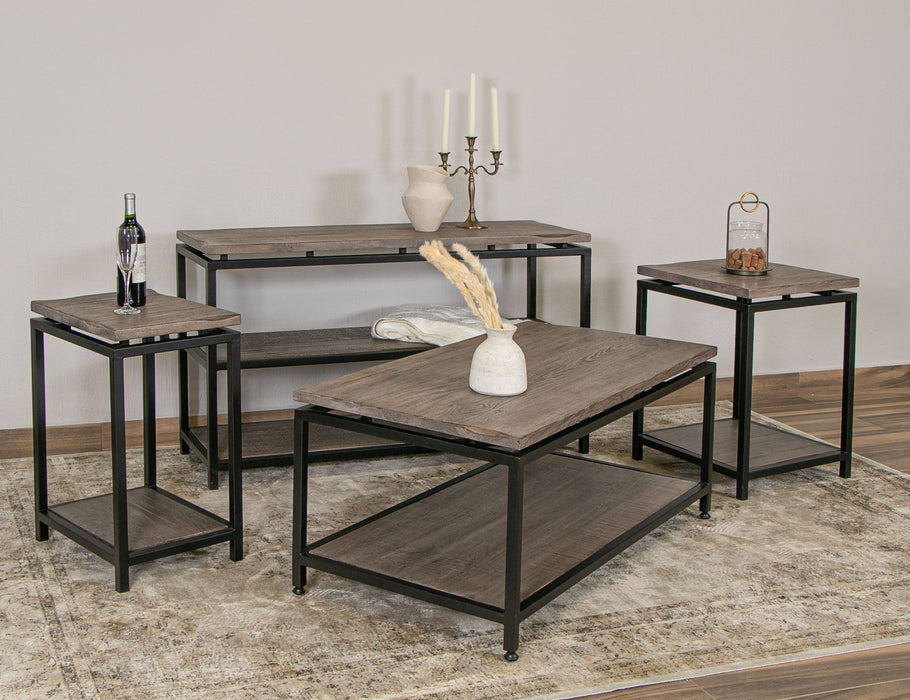 Blacksmith - Cocktail Table - Dark Brown Capital Discount Furniture Home Furniture, Furniture Store