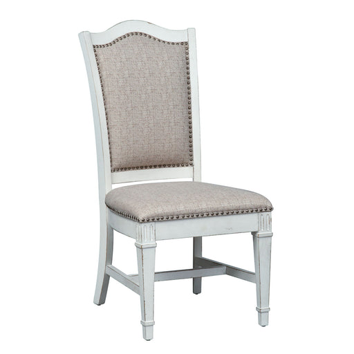 Abbey Park - Upholstered Side Chair - White Capital Discount Furniture Home Furniture, Furniture Store