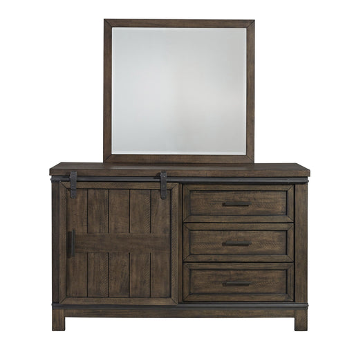 Thornwood Hills - 3 Drawers Dresser & Mirror - Dark Gray Capital Discount Furniture Home Furniture, Home Decor, Furniture