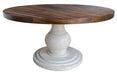 Rock Valley - Dining Table Round - Dark Brown Capital Discount Furniture Home Furniture, Furniture Store