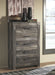 Wynnlow - Gray - Five Drawer Chest Capital Discount Furniture Home Furniture, Furniture Store