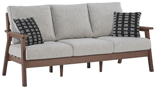 Emmeline - Brown / Beige - Sofa With Cushion Capital Discount Furniture Home Furniture, Home Decor, Furniture