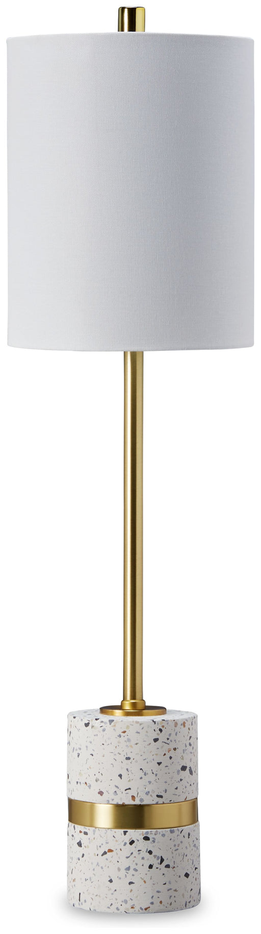 Maywick - White - Metal Table Lamp Capital Discount Furniture Home Furniture, Furniture Store