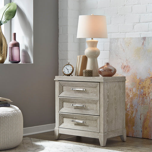 Belmar - 3 Drawer Nightstand - Washed Taupe Capital Discount Furniture Home Furniture, Furniture Store