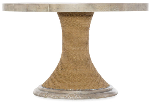 Amani - 48" Round Pedestal Dining Table Capital Discount Furniture
