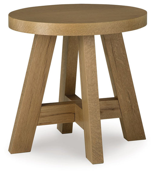Brinstead - Light Brown - Oval End Table Capital Discount Furniture Home Furniture, Furniture Store