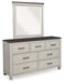 Darborn - Gray / Brown - Dresser And Mirror Capital Discount Furniture Home Furniture, Furniture Store
