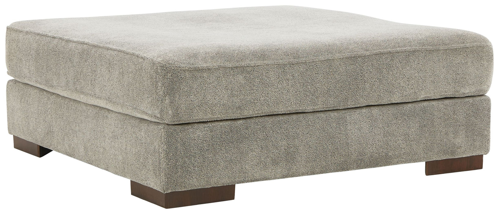 Bayless - Smoke - Oversized Accent Ottoman Capital Discount Furniture Home Furniture, Home Decor, Furniture