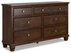 Danabrin - Brown - Dresser Capital Discount Furniture Home Furniture, Furniture Store