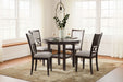 Langwest - Brown - Dining Room Table Set (Set of 5) Capital Discount Furniture Home Furniture, Furniture Store