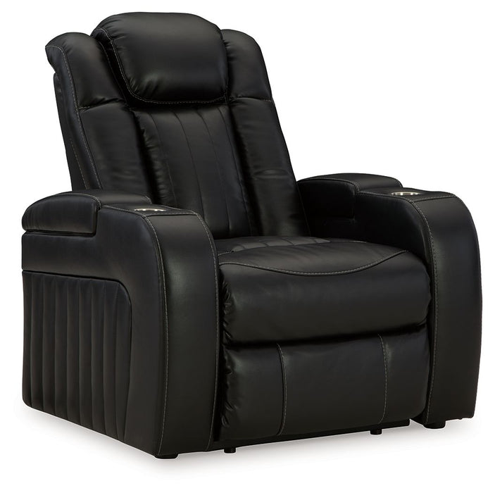 Caveman Den - Midnight - Power Recliner/ Adj Headrest Capital Discount Furniture Home Furniture, Furniture Store
