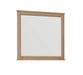 Crafted Cherry - Landscape Mirror - Beveled Glass - Bleached Cherry Capital Discount Furniture Home Furniture, Furniture Store