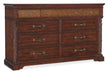 Charleston - Nine-Drawer Dresser - Dark Brown Capital Discount Furniture Home Furniture, Furniture Store