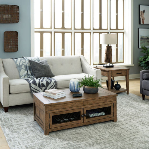 Pinebrook Ridge - 3 Piece Set - Light Brown Capital Discount Furniture Home Furniture, Furniture Store