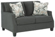 Bayonne - Gray Dark - Loveseat Capital Discount Furniture Home Furniture, Furniture Store