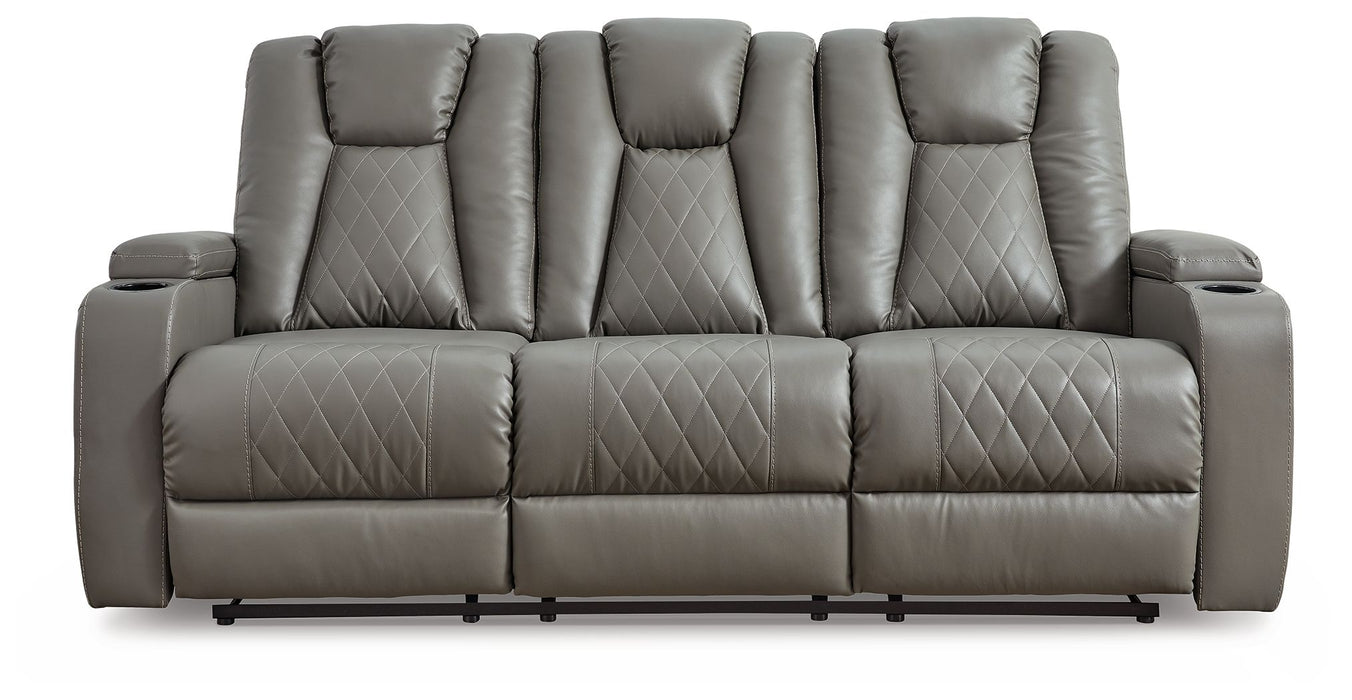 Mancin - Rec Sofa W/Drop Down Table Capital Discount Furniture Home Furniture, Home Decor, Furniture