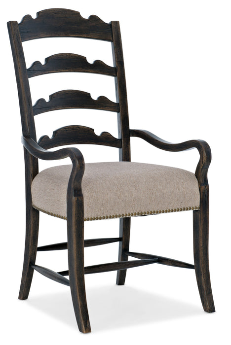 La Grange - Twin Sisters Ladderback Arm Chair