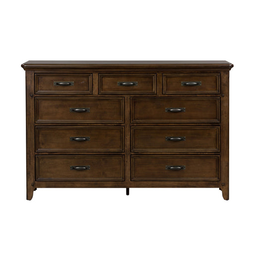 Saddlebrook - 9 Drawer Dresser - Dark Brown Capital Discount Furniture Home Furniture, Furniture Store