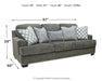 Locklin - Carbon - Sofa Capital Discount Furniture Home Furniture, Furniture Store