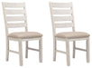 Skempton - White - Dining Uph Side Chair Capital Discount Furniture Home Furniture, Furniture Store