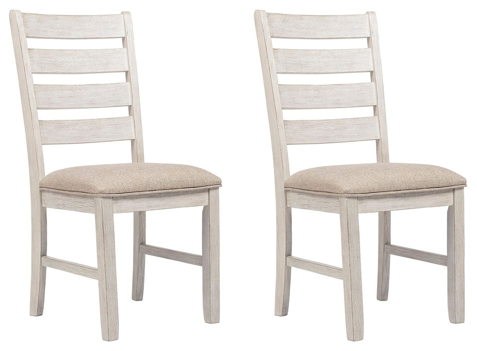Skempton - White - Dining Uph Side Chair Capital Discount Furniture Home Furniture, Furniture Store