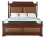 Nouveau Chic - California King Upholstered Bed - Dark Brown Capital Discount Furniture Home Furniture, Furniture Store