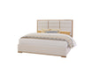 Crafted Oak - Upholstered Bed Capital Discount Furniture Home Furniture, Furniture Store