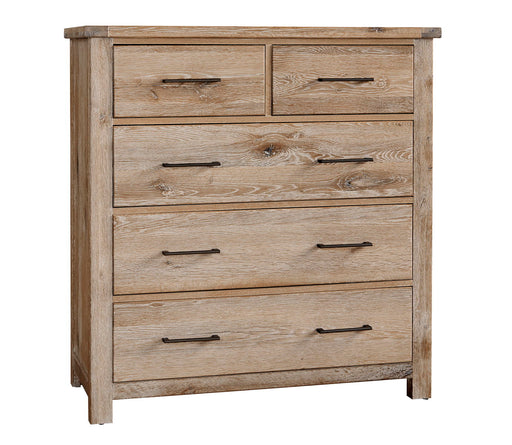 Dovetail - 5-Drawer Standing Dresser - Sun Bleached White Capital Discount Furniture Home Furniture, Furniture Store