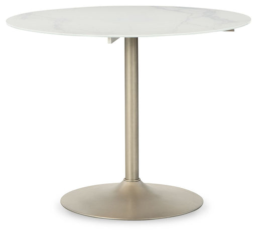 Barchoni - White - Round Dining Room Table Capital Discount Furniture Home Furniture, Furniture Store