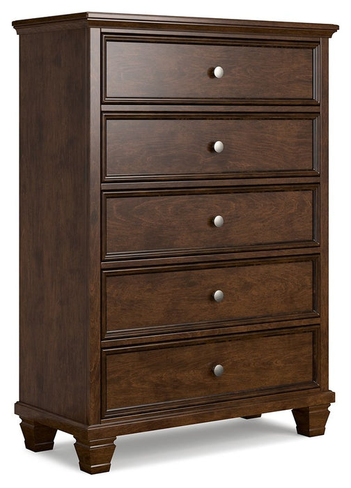 Danabrin - Brown - Five Drawer Chest Capital Discount Furniture Home Furniture, Furniture Store