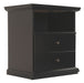 Maribel - Black - One Drawer Night Stand Capital Discount Furniture Home Furniture, Furniture Store