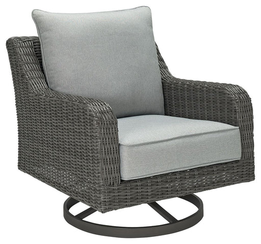 Elite Park - Gray - Swivel Lounge W/ Cushion Capital Discount Furniture Home Furniture, Furniture Store