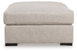 Ballyton - Sand - Oversized Accent Ottoman Capital Discount Furniture Home Furniture, Furniture Store