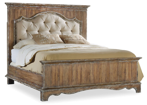 Chatelet - Upholstered Mantle Panel Bed Capital Discount Furniture Home Furniture, Furniture Store