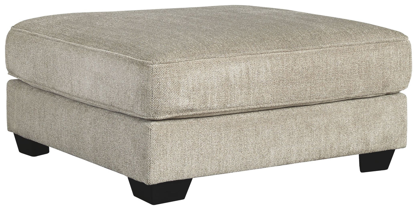 Ardsley - Pewter - Oversized Accent Ottoman Capital Discount Furniture Home Furniture, Furniture Store