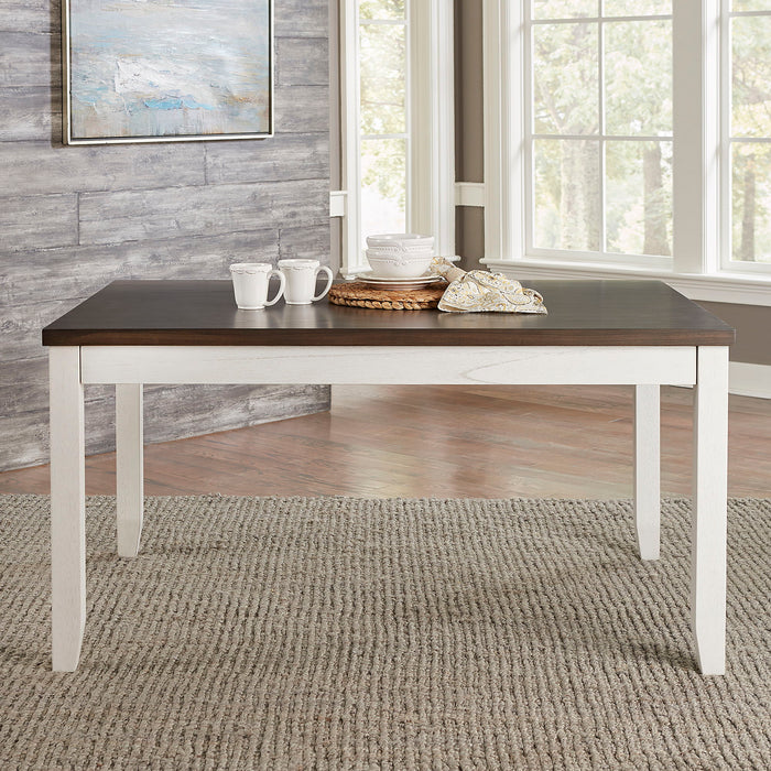 Brook Bay - Rectangular Table Set - White Capital Discount Furniture Home Furniture, Home Decor, Furniture