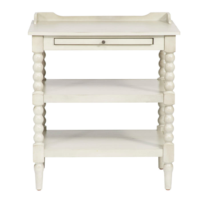 Harbor View - Open Nightstand - White Capital Discount Furniture Home Furniture, Furniture Store