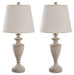 Dorcher - Antique Gray - Metal Table Lamp (Set of 2) Capital Discount Furniture Home Furniture, Furniture Store